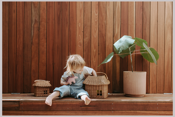 Baskets galore for tidying and so much more!