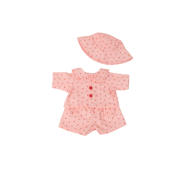 On The Go Outfit - Strawberry