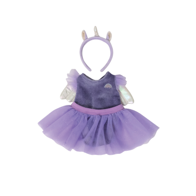 Dinkum Unicorn Outfit - Lilac