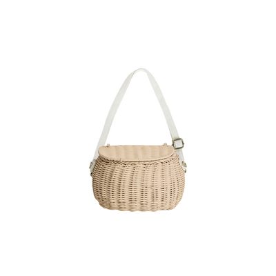 Mini Chari Rattan Bag - Straw
