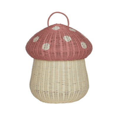 Mushroom Storage Basket - Musk
