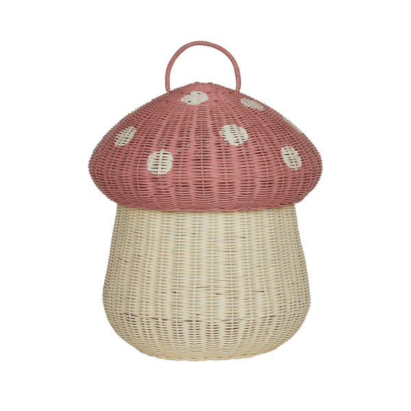 Mushroom Storage Basket - Musk