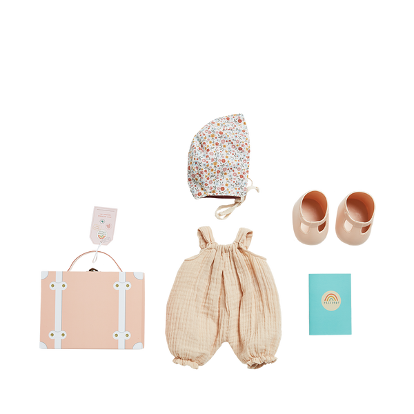 Dinkum Doll Travel Togs - Blush