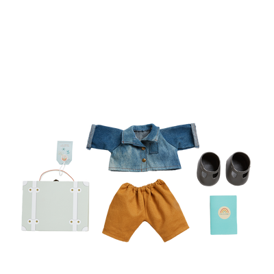 Dinkum Dolls Travel Togs - Sage
