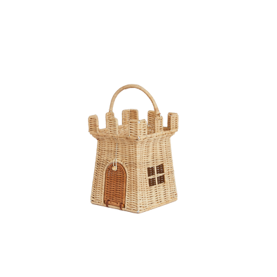 Rattan Castle Bag