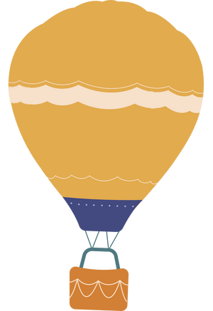 hot air balloon illustration