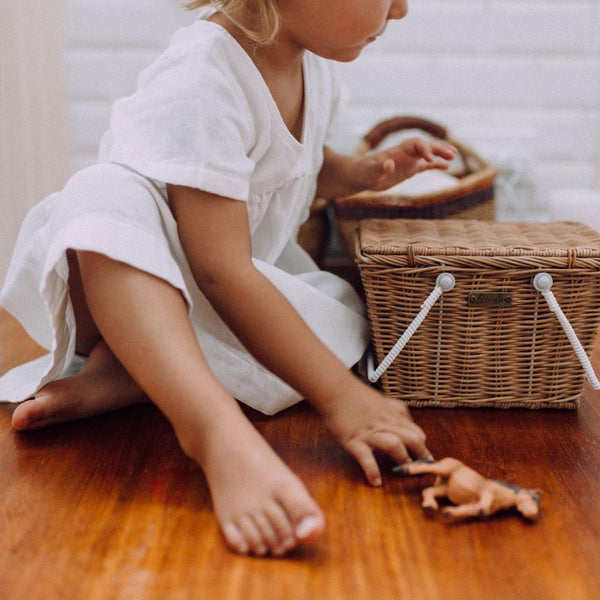 Piki Rattan Basket - Natural