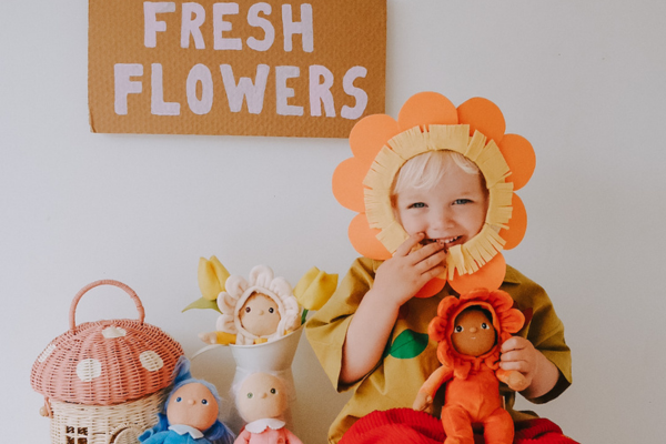 Blooming Fun: Craft A Dinky Dinkum Flower Hat Olli Ella