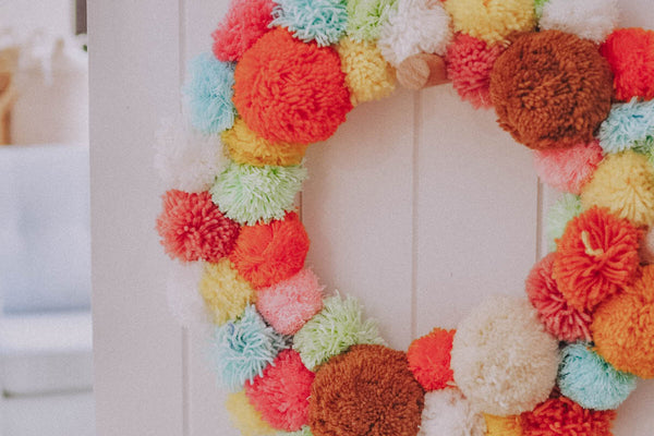 DIY | Pom Pom Wreath