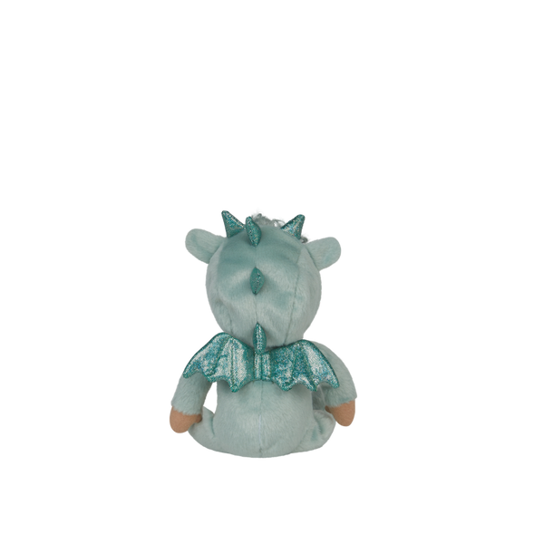 Green baby dragon plush toy