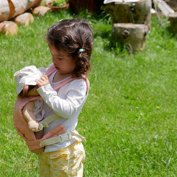 Dinkum Dolls Quilted Carrier - Rose