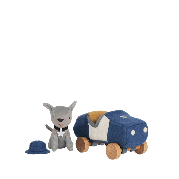 Holdie Dog-Go - Officer - Blue