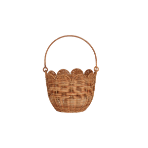 Rattan Tulip Carry Basket