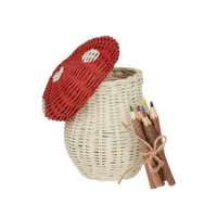 Porcini Basket - Red