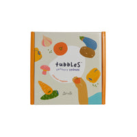 Olli Ella Tubbles Sensory Stones Emballage de légumes vibrants