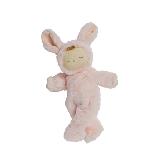Lullaby Cozy Dinkum Bunny Moppet - Pink