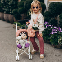 Olli Ella Rose Doll changing mat and bag for kids imaginative play.