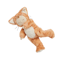 chat tigré au gingembre, poupée en peluche douce pour les enfants