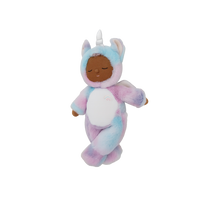 Rainbow unicorn plush doll