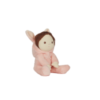 Dinky Dinkums Fluffle Family - Bella Bunny / Rose Pink