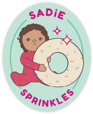 Dinky Dinkums Sweet Treats - Sadie Sprinkles / Fuchsia badge