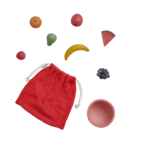 Olli Ella Tubbles Sensory Stones Fantastic Fruit individual items with bag