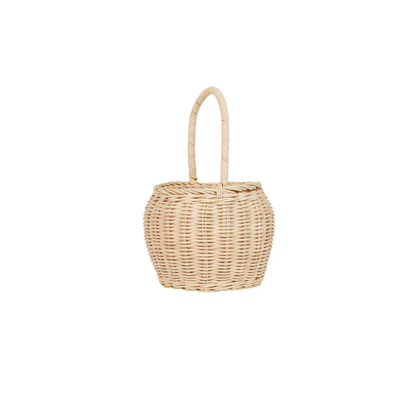 Rattan Big Berry Basket - Straw