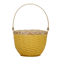Blossom Basket Small - Mustard