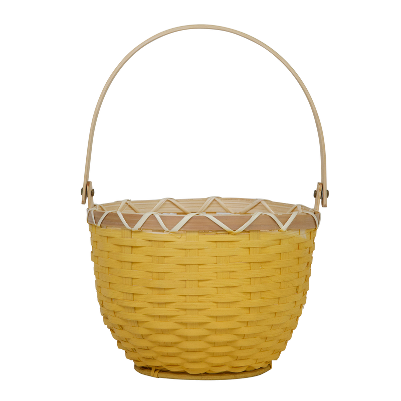 Blossom Basket Small - Mustard