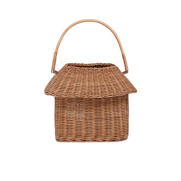 Rattan Hutch Big  Basket